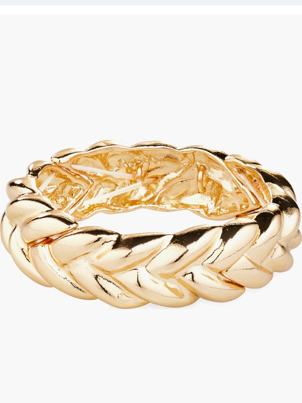 🆕 Cara | Goldtone Braided Cuff Bracelet